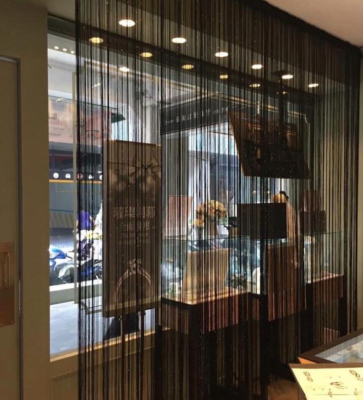 台中線簾訂做 – 夏悅窗飾輕盈飄逸空間分隔簾