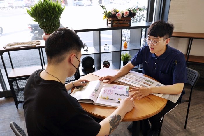 西屯福雅路窗簾店外觀 — 夏悅窗飾台中窗簾工廠直營