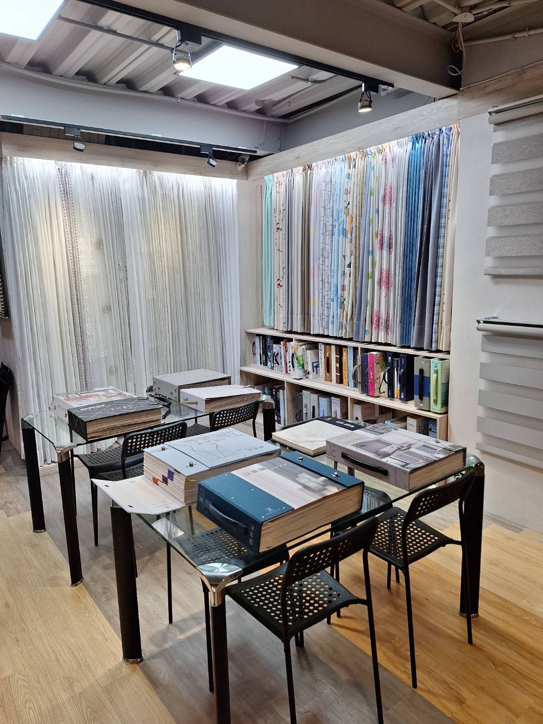 西屯福雅路窗簾店外觀 — 夏悅窗飾台中窗簾工廠直營