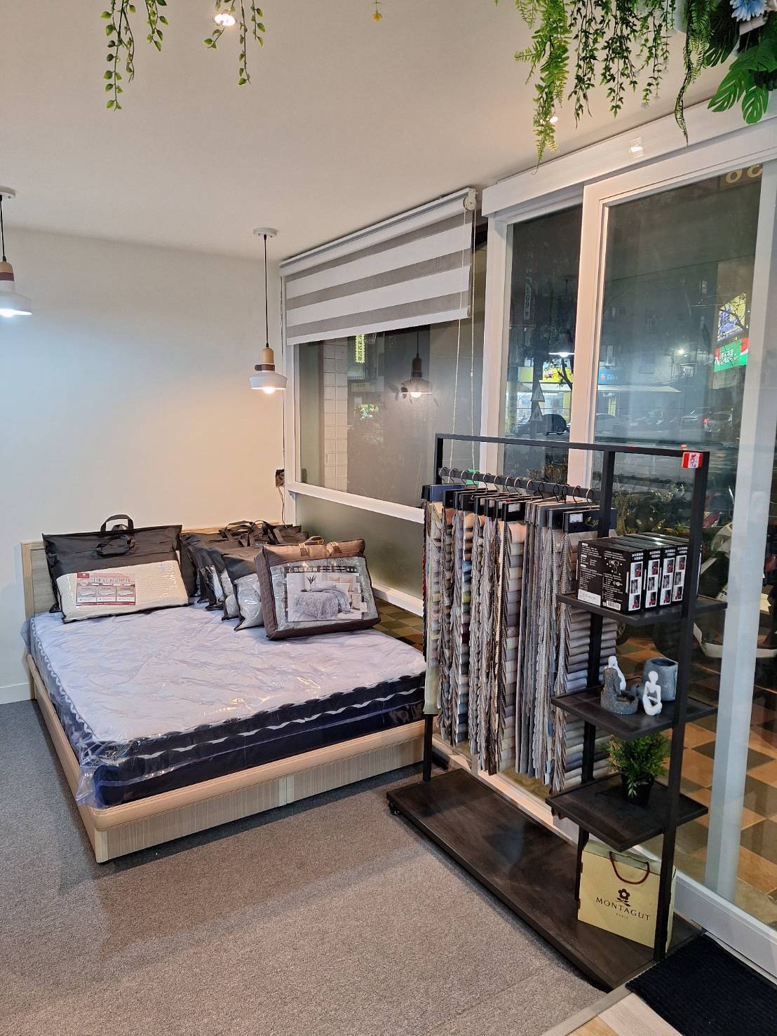 西屯福雅路窗簾店外觀 — 夏悅窗飾台中窗簾工廠直營